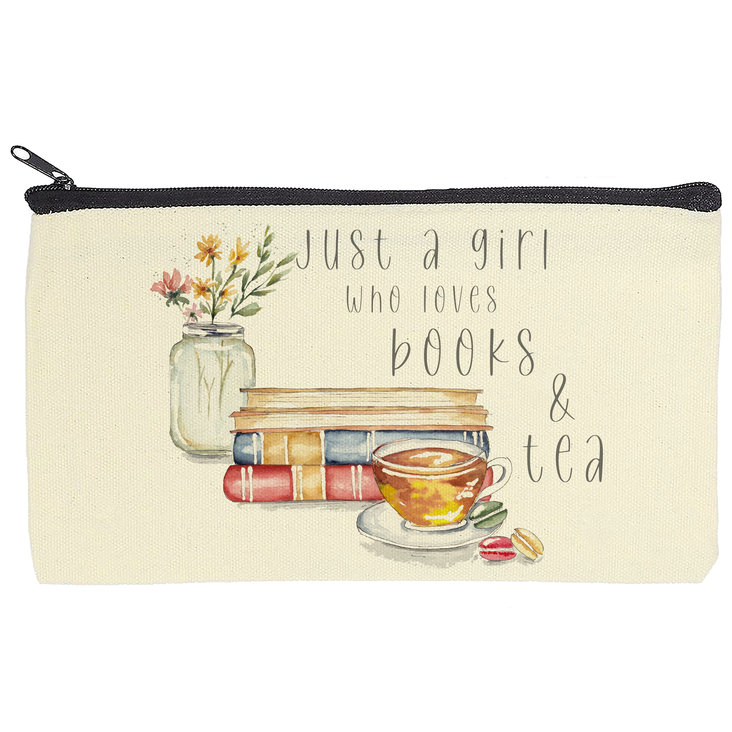 Just a Girl (Tea) Pencil Bag