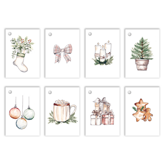 Cozy Christmas Collection Gift tags