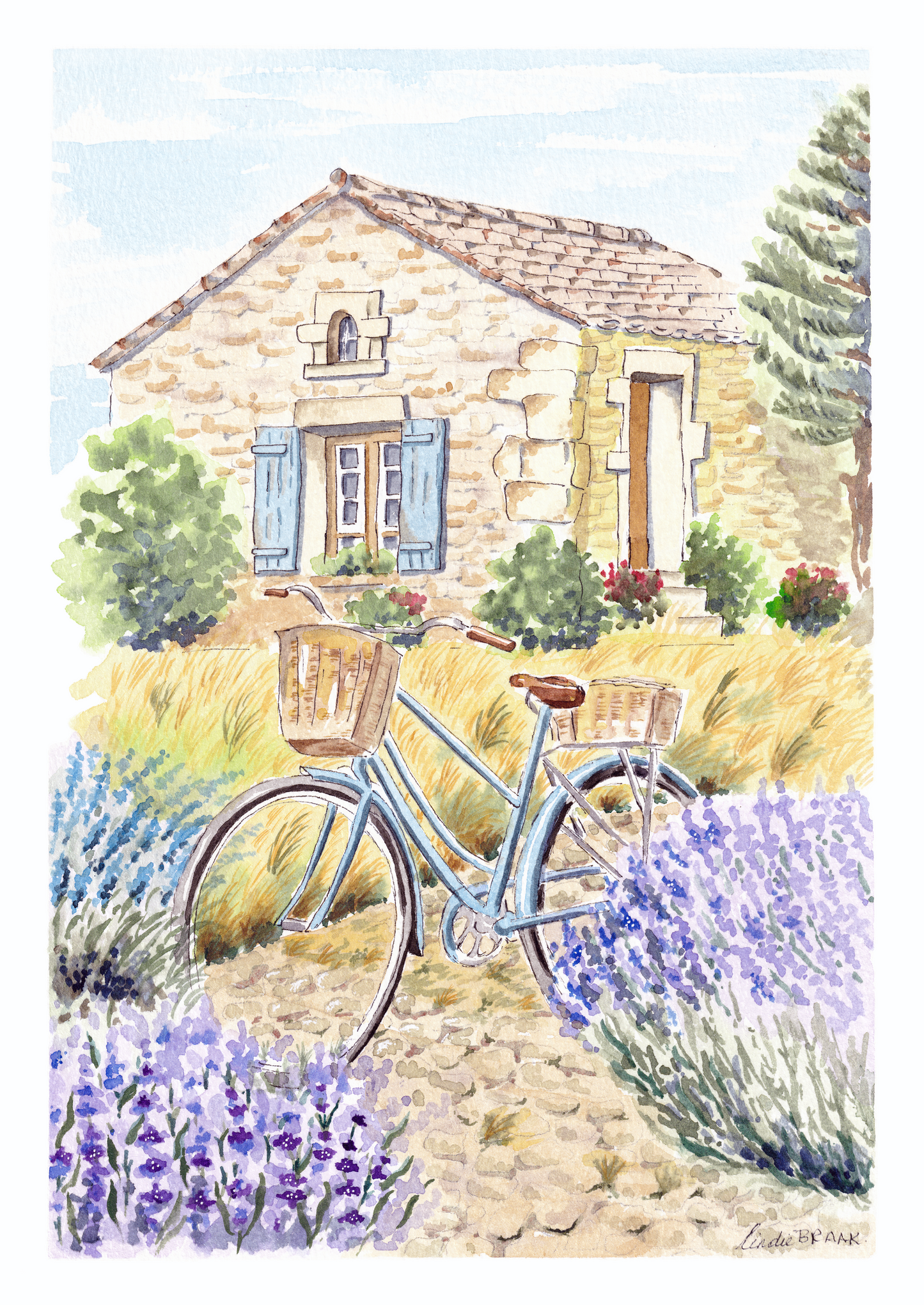 Dreaming of Provence- Print
