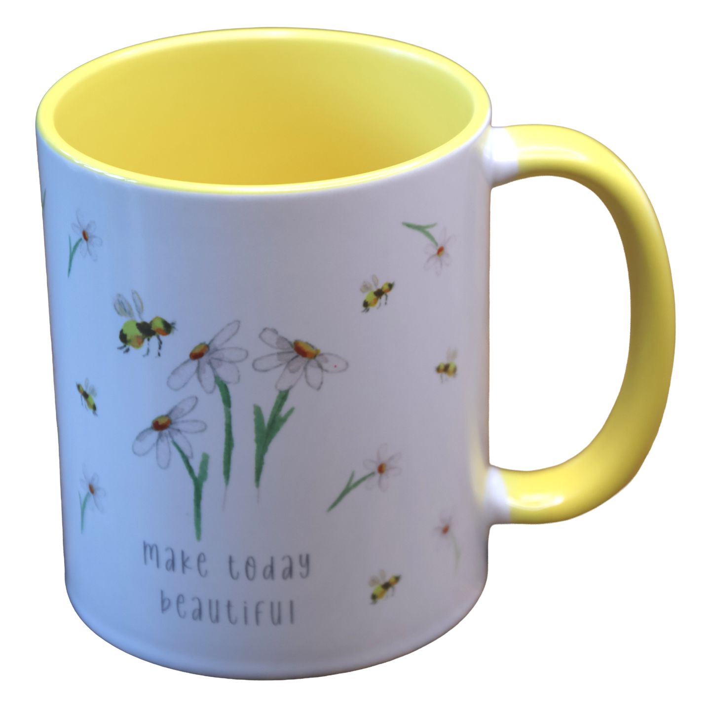 Yellow Bee Mug