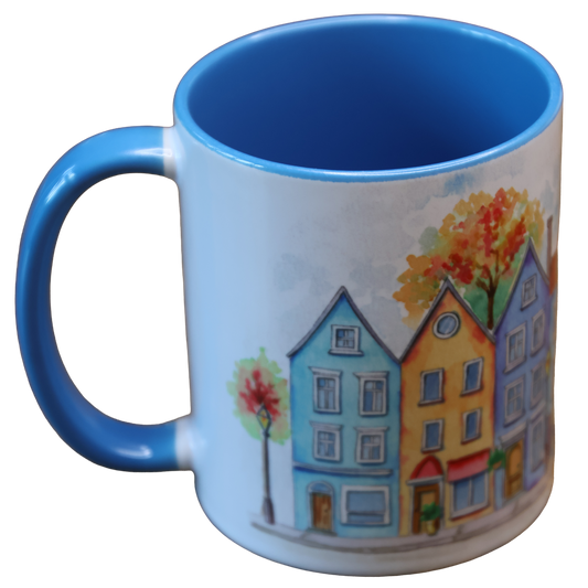 Row Houses Mug