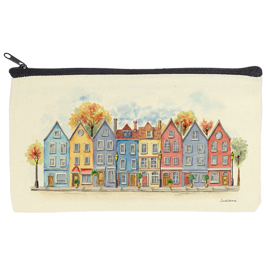 Row Houses Pencil Bag