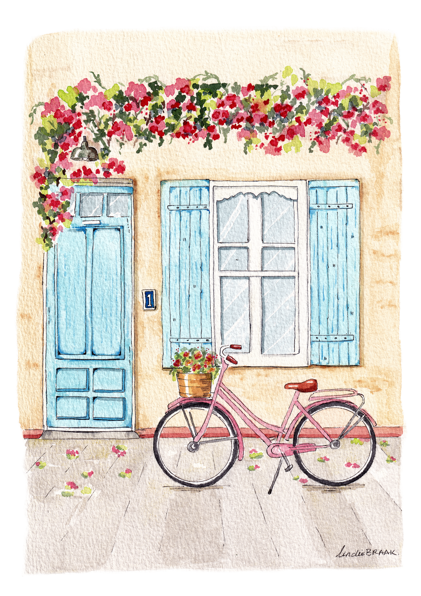 Provence House- Print