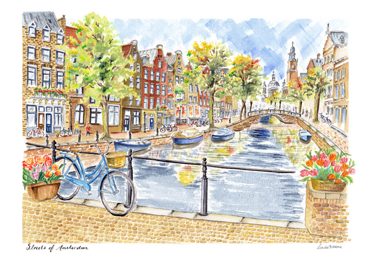 Streets of Amsterdam- Print
